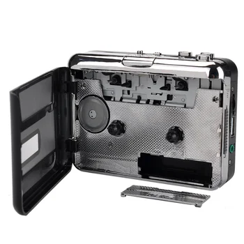 2-in-1 Audio Juostos Konverteris Nešiojama Stereo Cassette Recorder Grotuvas su Ausinėmis Ne PC Reikia