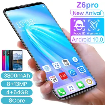 Z6 Pro Išmaniojo telefono 5.8 Colių Ekraną Smartfon 512M+4G 