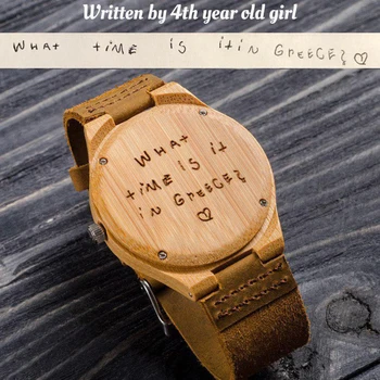 Karšto Pardavimo Jo ir autorystė Laikrodžiai Pritaikyti Moterų Laikrodžiai, Prabangūs Parašykite Savo žodžius dėl Žiūrėti Gimtadienio Dovana Girl