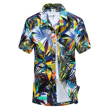 Vyriški Havajų Banglenčių Trumpas Sportas Paplūdimyje Vasaros Paplūdimio Marškinėliai trumpomis Rankovėmis Palaidinė Viršuje Palaidinė Vyrams Marškinėliai Vyrams Paplūdimys, Banglentės, T-shirt
