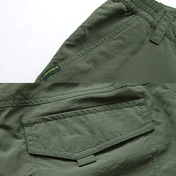 Vyrų Lauko Laipiojimo Pėsčiųjų Multi-kišenės vientisos Spalvos Quick Dry Taktinis Sporto, Laisvalaikio Kelnės