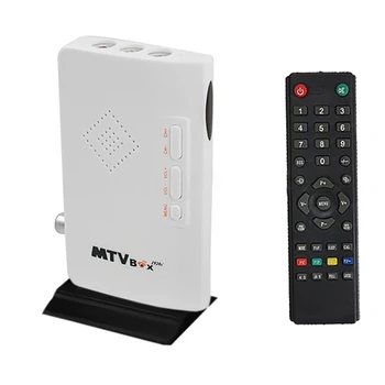 AV VGA TV Imtuvas RCA Composite 1080P AV ir HDMI-Suderinama Garso Keitiklis Adapteris Remti PAL/NTSC Su Nuotolinio Valdymo