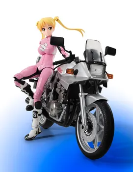 PrettyAngel - Originali, Bandai Tamashii Tautų S. H. Figuarts Bakuon!! Nin Suzunoki (Motociklininko Kostiumas) & GSX 400S KATANA Veiksmų Pav.