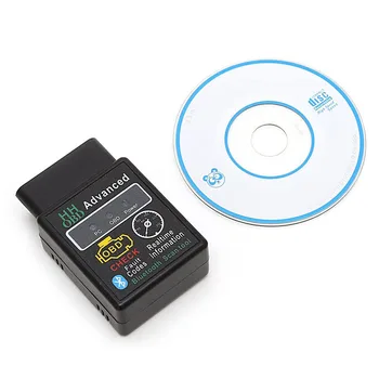 HH OBD ELM327 OBD2 Bluetooth OBDII GALI AUTOBUSŲ Patikra Variklio Automobilių Auto Diagnostikos Skaitytuvas Įrankis Sąsajos Adapteris, Skirtas 