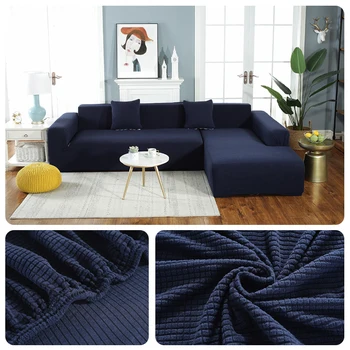Vientisos Spalvos elastinga sofa padengti baldų padengti sofa apima kambarį slydimo padengti 1/2/3/4 sėdynės