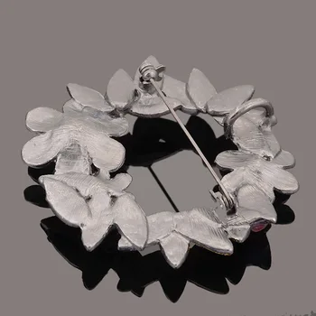 IYOE Antikvariniai, Padengtą Metalo Gėlių Sages Pakabukas Su Natūralaus Akmens Imituojamas Pearl Sagės Smeigtukai Moterų Vintage Papuošalai