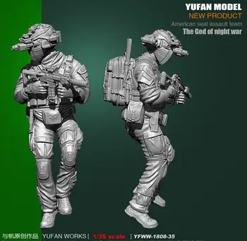 Yufan Modelis 1/35 Dervos Kareivis Asamblėjos Figura JAV Armijos YFWW35-1808
