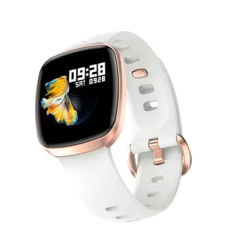 GT103/T8 Smart Watch Širdies ritmo Fitness Tracker Vandeniui Miego Stebėti Muzikos Kontroliuoti Visą Ekraną Liesti Kūno Temperatūra Žiūrėti