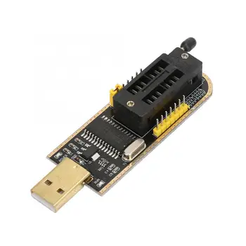 CH341A USB Programuotojas + SOP8 Test Clip + 1.8 V Adapteris + SOP8 į DIP8 Konverteris Modulis CH341A 24 25 Serija Programuotojas