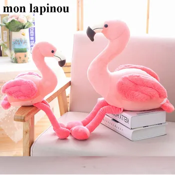 1 vnt 25cm 35cm 50cm Pliušinis Flamingo Žaislai Įdaryti Paukščių Minkštos Lėlės Pink Flamingo Vaikams, Žaislai, Vestuvių Dovana, Aukštos Kokybės