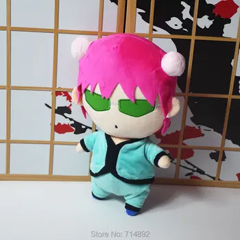 Saiki Kusuo Pliušiniai Žaislai Anime Pragaištingą Gyvenimo Saiki K Paveikslas Lėlės Galvą, 30cm Cosplay Dovanų