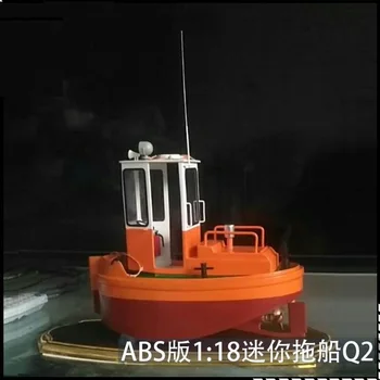 Mastelis 1/18 mini vilkikas Q2 valtis modelio rinkinio Modeliavimas elektros laivo modelį, anglų Vadovai