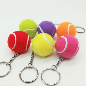 20pcs/daug didmeninės 3,5 cm teniso kūrybos keychains bag kabo pakabukas metalo lydinio, raktų pakabukai raktų žiedas suvenyrų dovanos