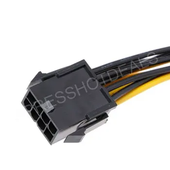 5vnt) PCI-E 8 pin, 2x 6+2 pin (6 pin/8 pin) Maitinimo Splitter Cable