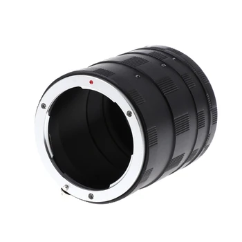 SIV Nauja Macro Extension Tube Žiedai Nustatyti Rankinį Fokusavimą Sony E Mount NEX Fotoaparatą A7 A5100 2018 Aukštos Kokybės Priedai