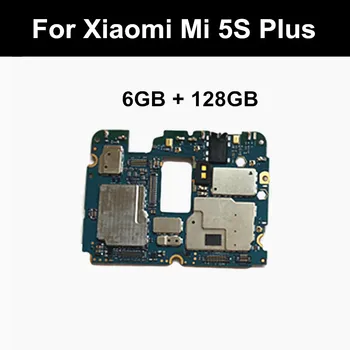 Atrakinta Pagrindinės plokštės už Xiaomi Mi 5S Mi5S M5S Plius 6GB+128GB MainBoard Plokštė