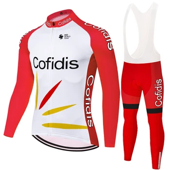 2020 komanda Cofidis dviračių džersis 2020 metų vasaros, žiemos ropa ciclista hombre 9D gelio padas kalnų dviratį dviračiu kelnės