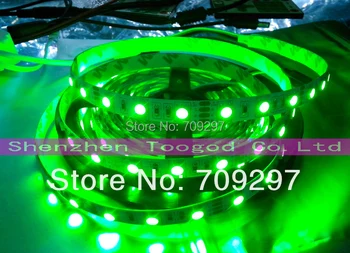 NEMOKAMAI DHL/FEDEX Didmeninė 500m/daug 300LED RGB Juostos,ne vandeniui RGB/16colors DC12V 5050 LED Juostelės žibintai,60LED/m 890505