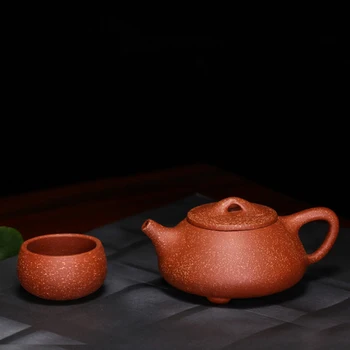 Arbatos rinkinys, Rekomenduojamas gamintojų pardavimo rūdos drakono kraujo smiltainio puodą arbatos rinkinys dovanų custom arbatinukas Nemokamas pristatymas