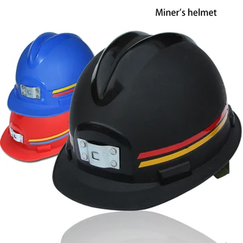 Miner ' s Saugos Šalmas Požeminių darbų Šalmas Slopinimas Medvilnės Reguliuojamas Sunku Skrybėlę ABS Anti-static Miner skrybėlę Statybos