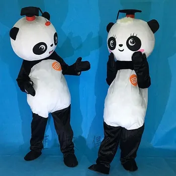 Didmeninės Nauja Versija Kinijos Didžioji Panda Talismanas Kostiumas Kalėdų Cosplay Talismanas Kostiumas Helovinas Birthday Party Dress