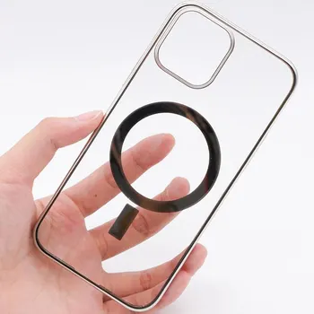 Lovebay Magnetinio Atveju iPhone 12 Pro Max Mini Magnetas Įkroviklis, Apsauginis Telefono Atvejais Belaidis Kroviklis Skaidri Plona Rubisafe
