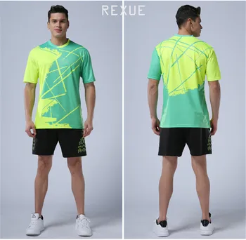 Vyrų Badmintono marškinėliai tableTennis džersio 
