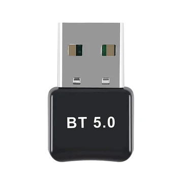 PC Adapteris, Bluetooth Imtuvas Siųstuvas USB Bluetooth 5.0 Dongle Adapterį Muzikos Garso Mini Bevielis Imtuvas Siųstuvas