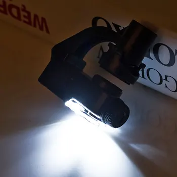 90X Mobilųjį Telefoną, Mikroskopas, Optinis Priartinimas didinamasis stiklas Didinimo LED UV Aptikti Pinigus Su Gyvis Įrašą