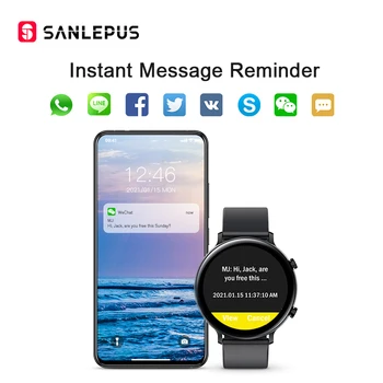 SANLEPUS EKG+PPG Smart Watch 