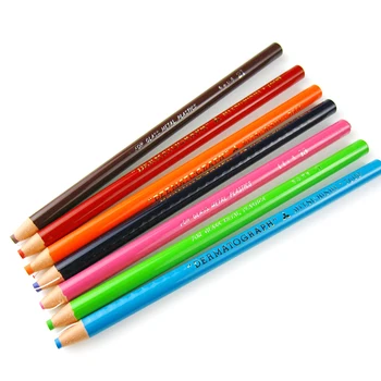 12pcs/box UNI 7600 Popierius, Aliejinė Pastelė 12-spalva Laido spalvotas pieštukas Eco-friendly Ašara Popieriaus Pramonės Spalvotieji pieštukai, Rašymo Ženklai