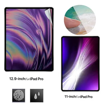 Tabletę Screen Protector For Apple iPad PRO 2018 m., 11/12.9 colių PET HD Minkštas Kino Screen Protector, Plėvelės, Apsauginės Plėvelės 1212#2