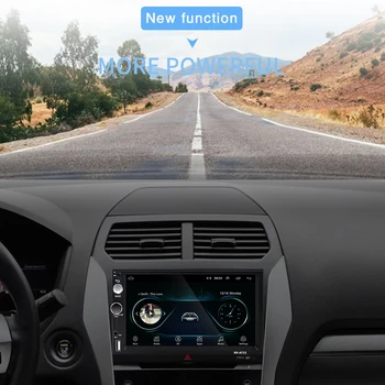 Podofo Android 8.1 2Din Automobilio Multimedijos Grotuvas GPS Navi 