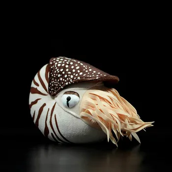 Modeliavimas gyvūnų pliušinis Nautilus Nautiloidea minkštas žaislas Jūrų mollusks įdaru gyvūnų vaikai vaikų gimtadienio dovana