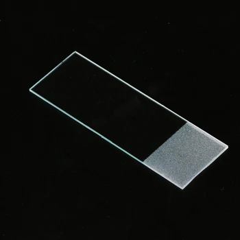 50 vienetų, skaidraus Stiklo Laikikliai Tuščią fotoskaidrių su Matinio stiklo Briaunų Daugkartinio naudojimo už Laboratorinis Eksperimentas Biologijos Tyrimas
