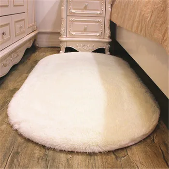 Galima skalbti mielas ovalo grindų kilimėliai namuose kilimų kambarį kavos staliukas, antklodė, miegamojo kambario lovos pagalvėlė lova priekiniai antklodė