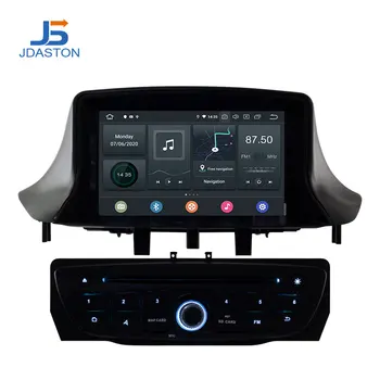 JDASTON PX6 Android 10.0 Automobilių DVD Grotuvo Megane 3 Fluence 2009-2019 GPS NAVIGACIJA STEREO 1 DIN AUTOMOBILIO RADIJO DSP 4GB+WIFI 664GB