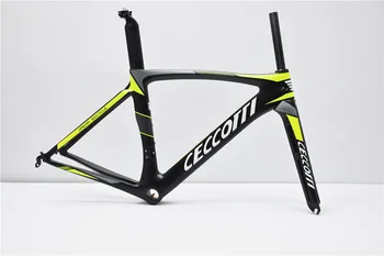 Ceccotti T800 700C BB68 bsa \bb30\Pf30Thread aukščiausios kokybės naujos anglies kelių kadrų dviračių lenktynių dviratis rėmelių