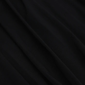 Aukštos kokybės raudona ir juoda sexy marlės tvarstis įžymybė vakarinę suknelę