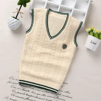 TBwish Mados stilius Vaikų berniukų megztinis megztas liemenė kailis Berniukai Nėrimo Medvilnė, liemenė Vaikams aukščiausios kokybės rankovių megztiniai