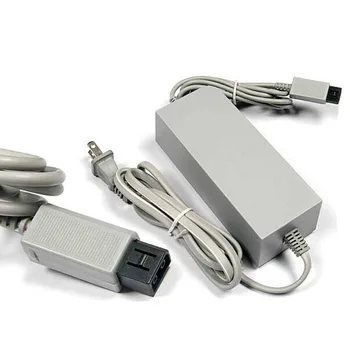 JAV/EU Plug 100-240V DC 12V 3.7 Namų Sienos Maitinimo šaltinis AC Įkroviklis Adapteris Kabelis skirtas Nintendo Wii Žaidimų Konsolę Priimančiosios