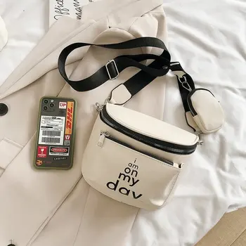 Moteris maišo 2020 naujas prabangus dizaineris ponios vieną petį krepšys minkštas odinis multi-kišenėje maišelį su lukštais atspausdintas laiškas maišelį mai