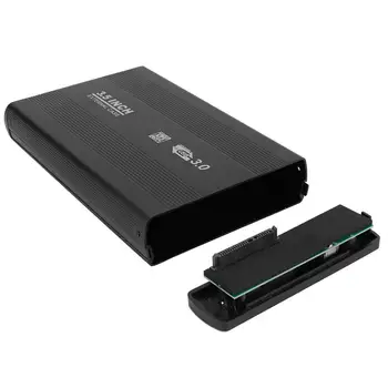 2021 NAUJAS 3.5 colių USB 3.0 prie SATA Prievado SSD Kietąjį Diską Talpyklos 480Mbps USB 3.0 HDD Atveju Išorinio Kietojo Standžiojo Disko Dėžutė ES