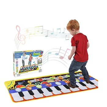 Elektroninės Muzikos Fortepijonui Kilimėlis Multi-funkcija 8 Priemonių Režimas Muzika Kilimų Švietimo Žaislas, Vaikas, Vaikai
