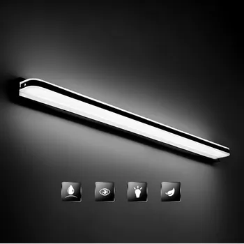[DBF]Šiuolaikinių Akrilo LED Veidrodis, Šviesos, 3W/9W/12W Vonios kambarys Kosmetinis Makiažas LED Sieniniai Šviestuvai prie Sienos tvirtinamas LED Veidrodis Šviesos