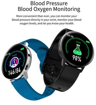 Smart watch moterys, Bluetooth Pilnas touch screen laikrodžiai merginos 1.3 colių IP67 atsparus vandeniui fitness tracker Smartwatch 