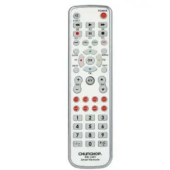 Chunghop Combinational nuotolinio valdymo mokytis nuotolinio TV SAT DVD CBL DVB-T AUX universalus valdiklis su kodo RM-L601 APŠVIETIMAS