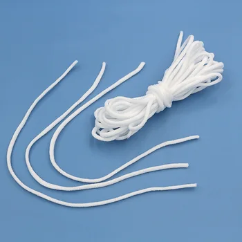 2.5/3mm, Aukštos kokybės Elastingas diržas kaukė ausies diržų priedai elastinga virvė reguliavimas reguliuojamas sagties, 
