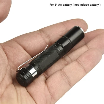 Litwod z90+ Mini Penlight Kišenėje Šviesos diodų (LED Žibintuvėlį, Fakelą XP-G Q5 2000LM Vandeniui Žibintų AAA Baterijos Led stovyklavimo žygiai