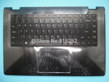 Nešiojamas PalmRest ir klaviatūra Lenovo Jogos 3 14 Jogos 700-14ISK anglų MUS 5CB0K61169 5CB0K61126 Su Touchpad Juoda Naujas